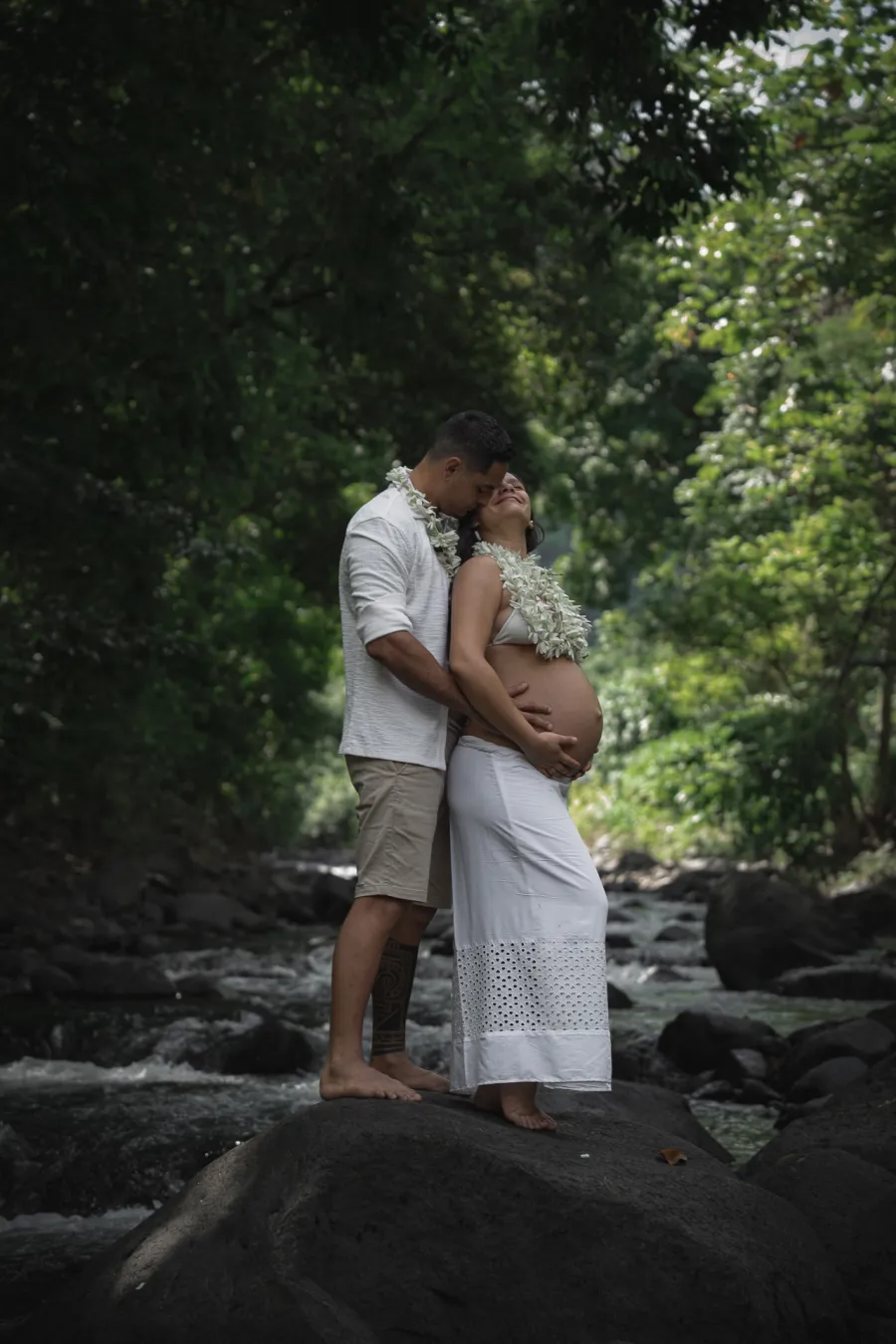 Séance maternité en Polynésie — photo 1