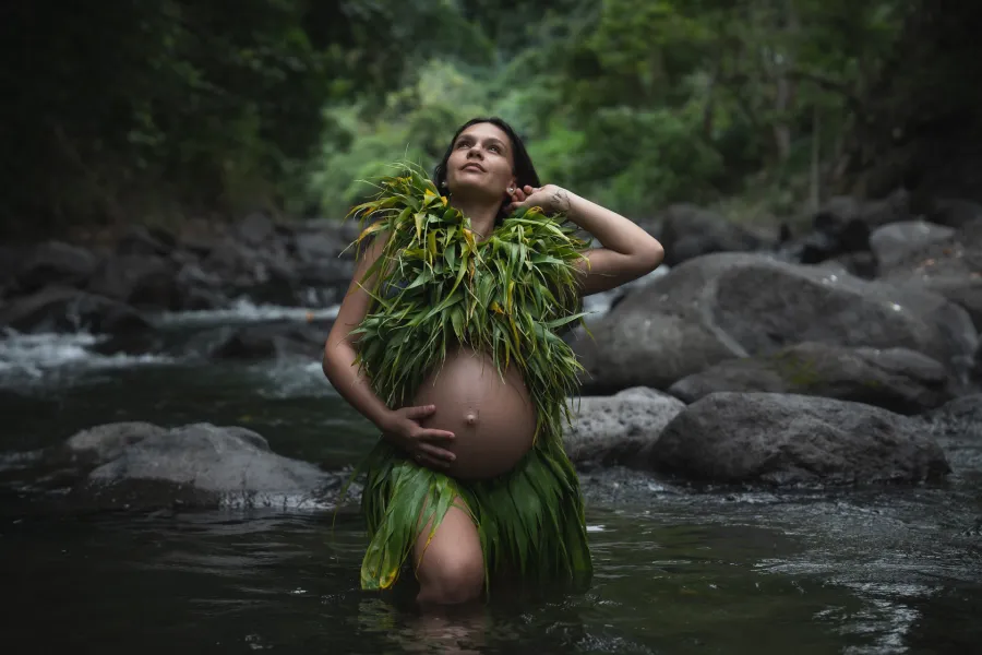 Séance maternité en Polynésie — photo 7