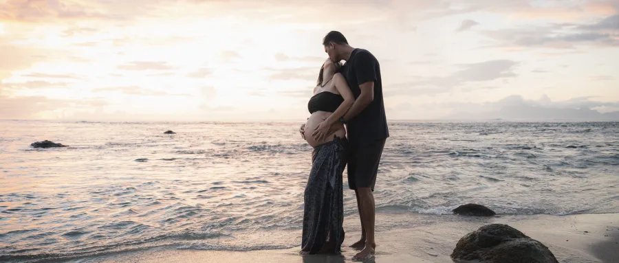 Séance maternité en Polynésie — photo 37